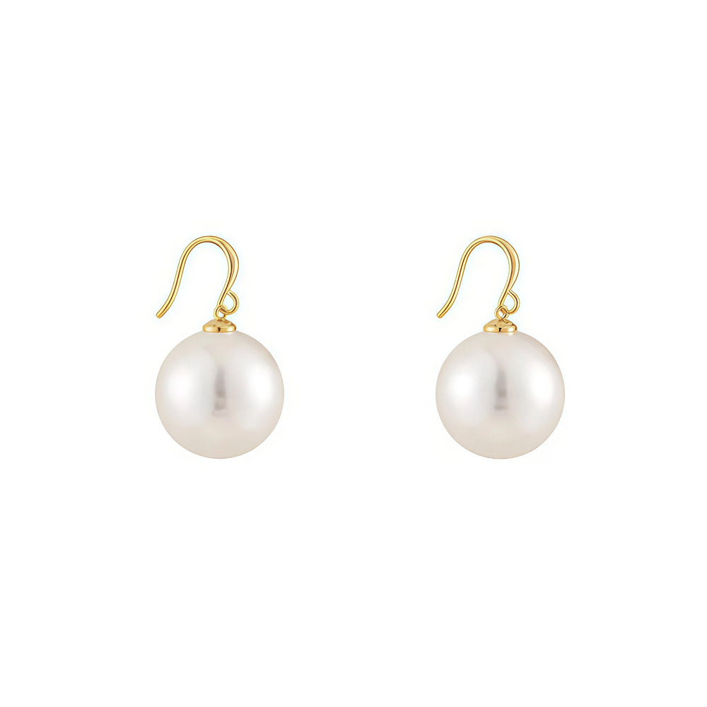 HANKOU Oversized Pearl Drop Earrings